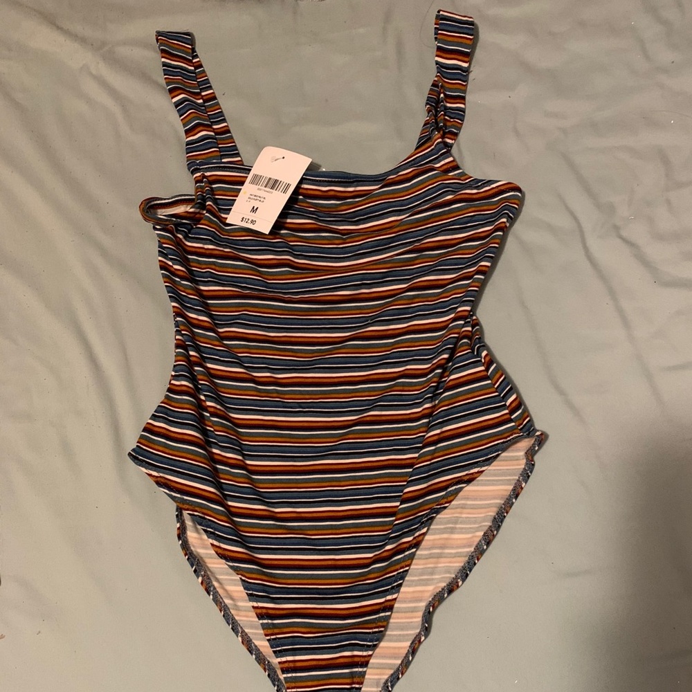 Forever 21 striped body suit